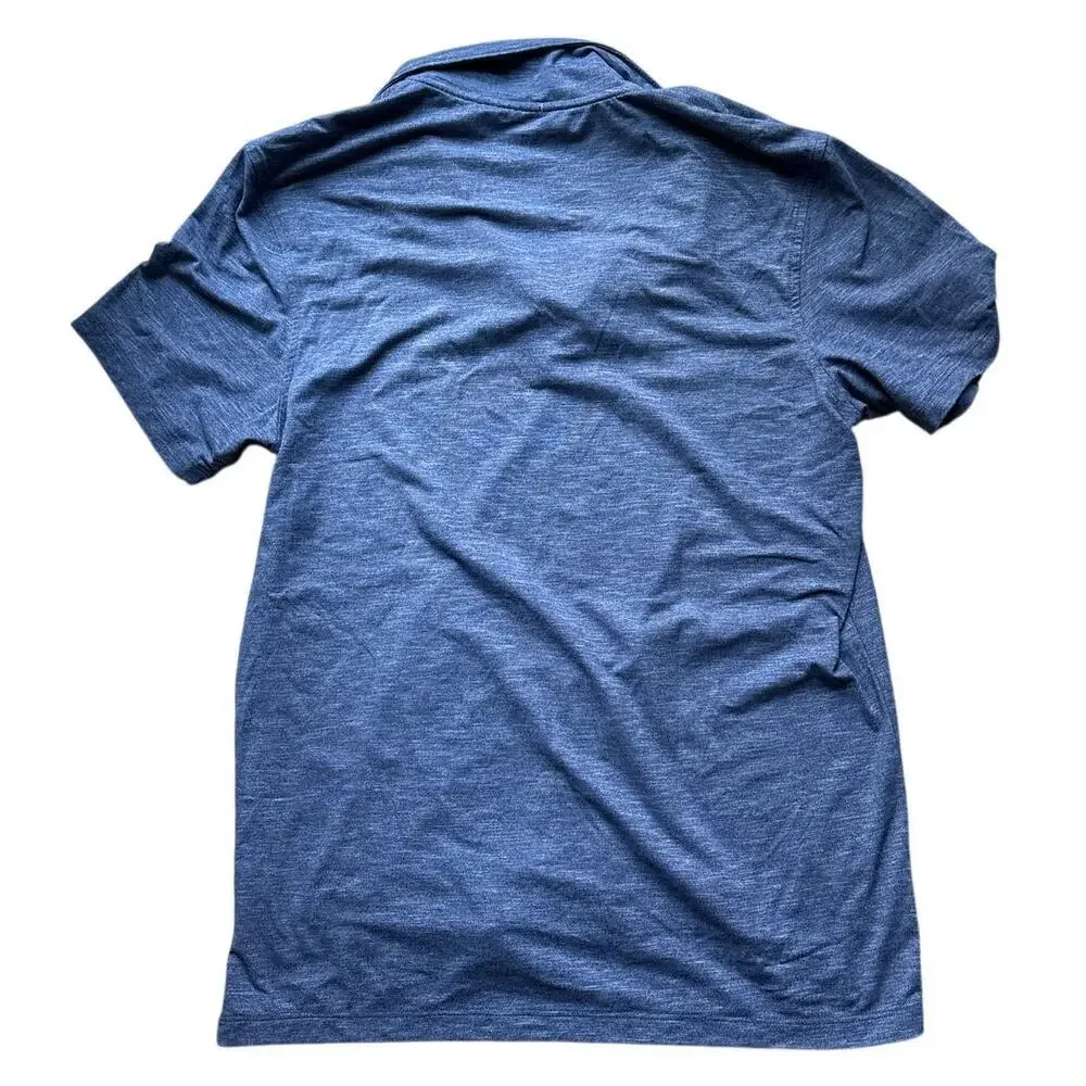 J.Crew Active Blue Performance Polo Shirt